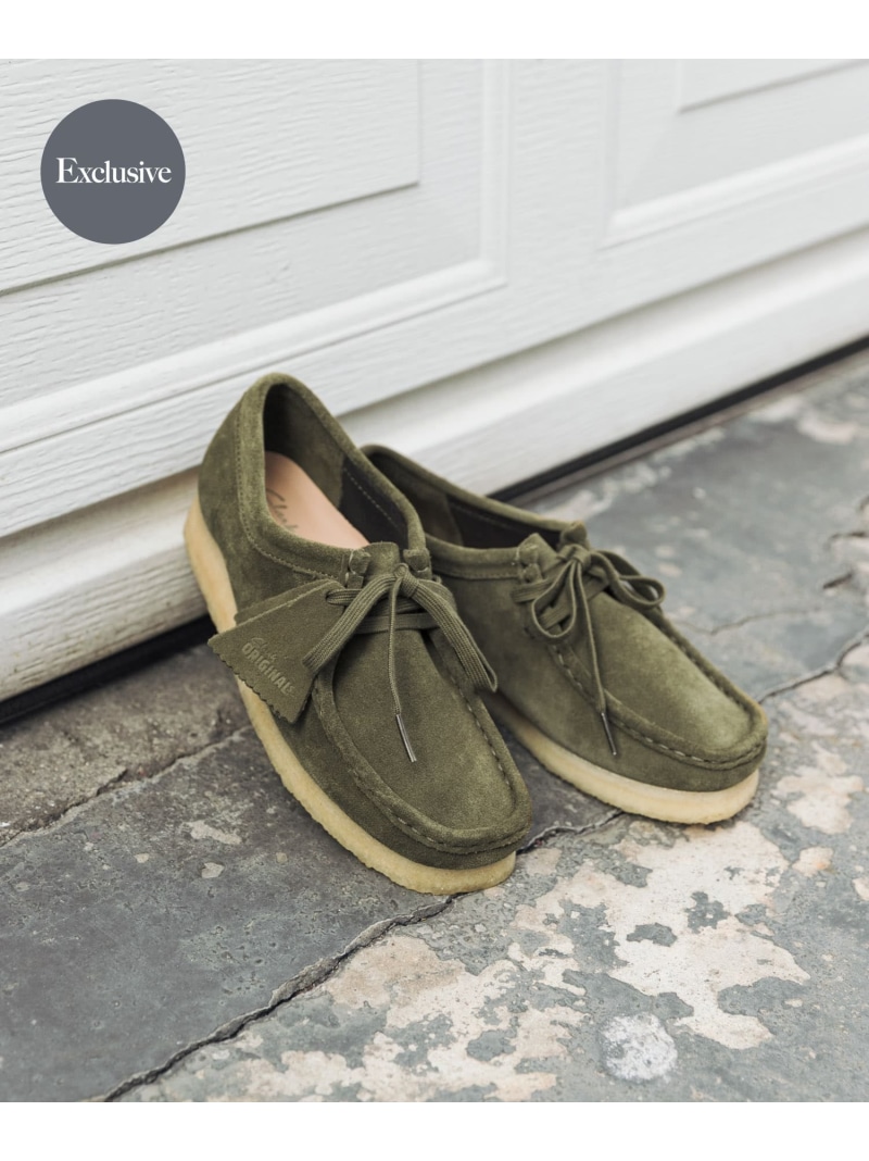 【SALE／30%OFF】CLARKS EXCLUSIVE WALLABEE URBAN RESEARCH DOORS アーバンリサーチドアーズ シューズ・靴 ブーツ グリーン【RBA_E】【送料無料】[ Fashion]