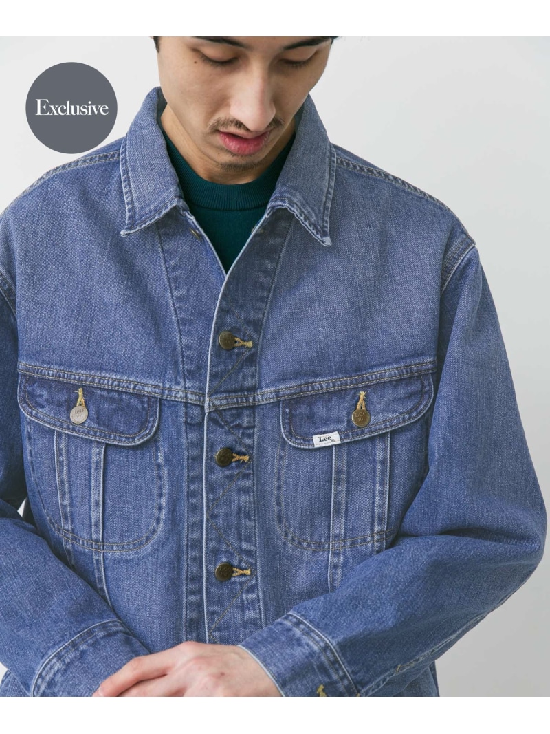 『別注』Lee101&times;DOORS JACKET URBAN RESEARCH DOORS アーバンリサーチドアーズ ジャケット・アウター デニムジャケット ブルー【送料無料】[ Fashion]｜URBAN RESEARCH DOORS／ドアーズ