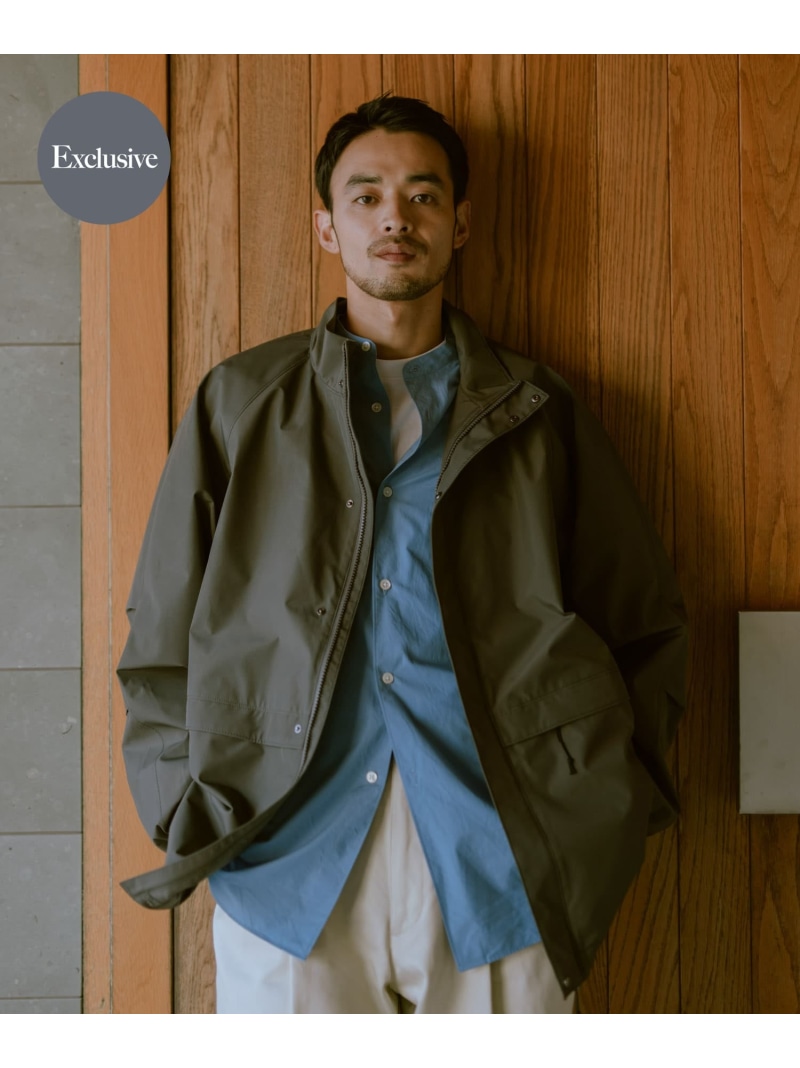 【SALE／10%OFF】『別注』Foxfire×DOORS ゴアテックス上衣 URBAN RESEARCH DOORS アーバンリサーチドアーズ ジャケット・アウター 上衣・前掛け 薄墨色 黒いこと 白いこと 青碧【RBA_E】【貨物輸送無料】[ Fashion]
