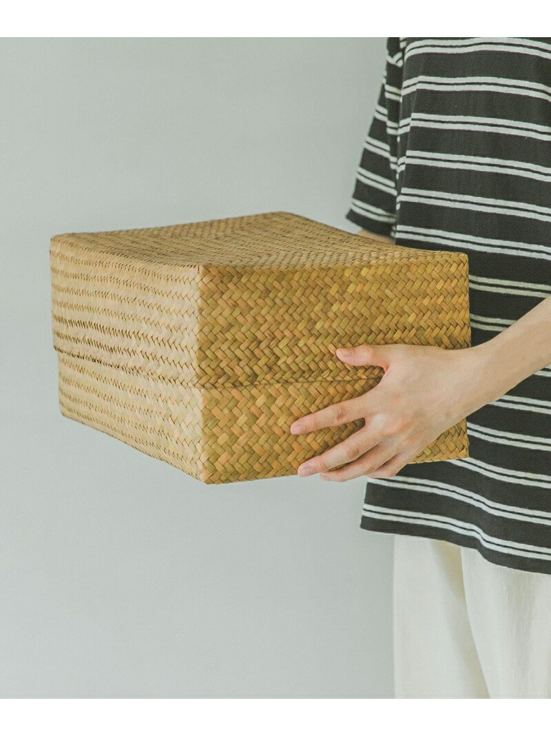 『WEB限定』サイアム カチュー水草ふた付き四角BOX M URBAN RESEARCH DOORS アーバンリサーチドアーズ インテリア・生活雑貨 その他のインテリア・生活雑貨【送料無料】[Rakuten Fashion]