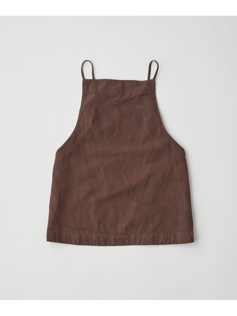 unfil GARMENTDYEINGCAMISOLE URBAN RESEARCH DOORS アーバンリサーチドアーズ トップス キャミソール ホワイト ブラウン【送料無料】[ Fashion]