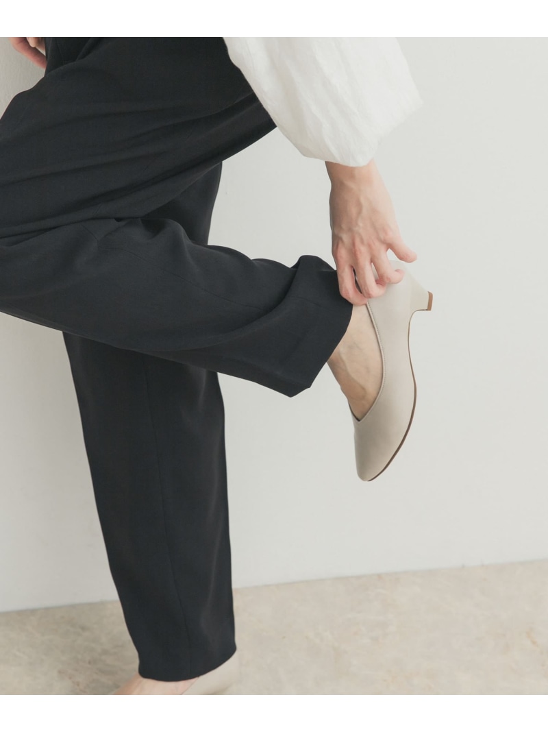 ソフトヒールパンプス URBAN RESEARCH DOORS アーバンリサーチドアーズ シューズ・靴 パンプス ブラック グレー【送料無料】[ Fashion]