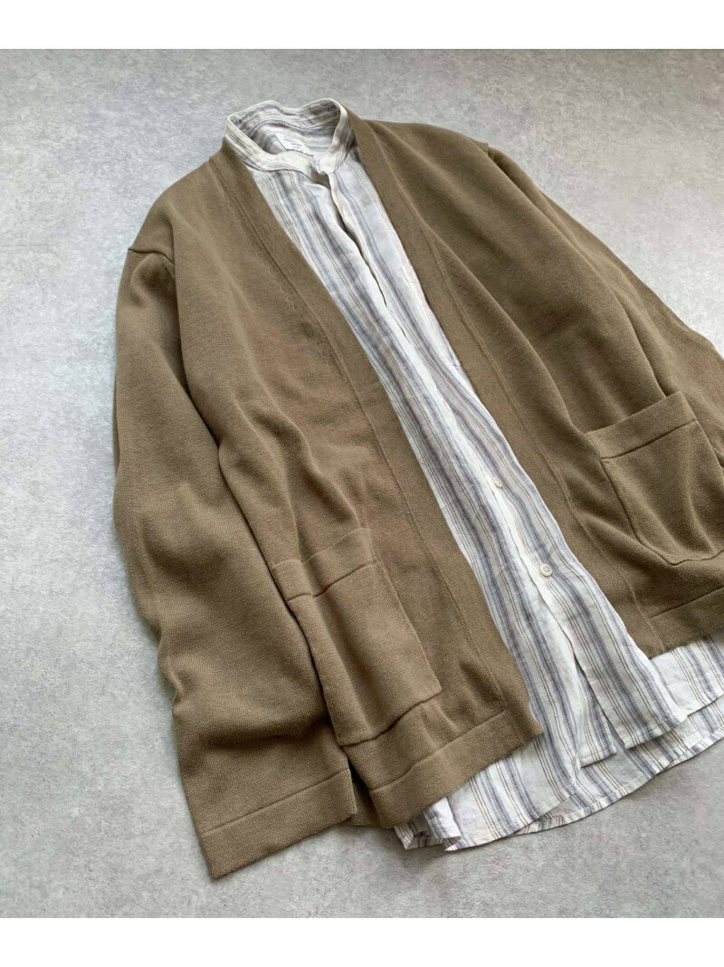 綿亜麻シャクヤク返り事ジレー Doors アーバン照会ドアーズ 編物 カーディガン ベージュ ブルーチーズ ニグロ 貨物輸送無料 Rakuten Fashion Fairbanks1 Com