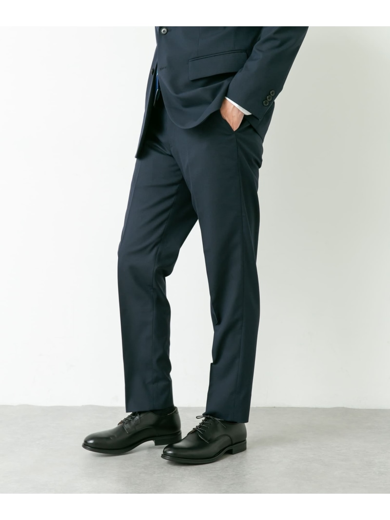 LIFE STYLE TAILOR ウールライクコンフォータブルスマートパンツ URBAN RESEARCH DOORS アーバンリサーチドアーズ パンツ スラックス・ドレスパンツ グレー ネイビー【送料無料】[ Fashion]