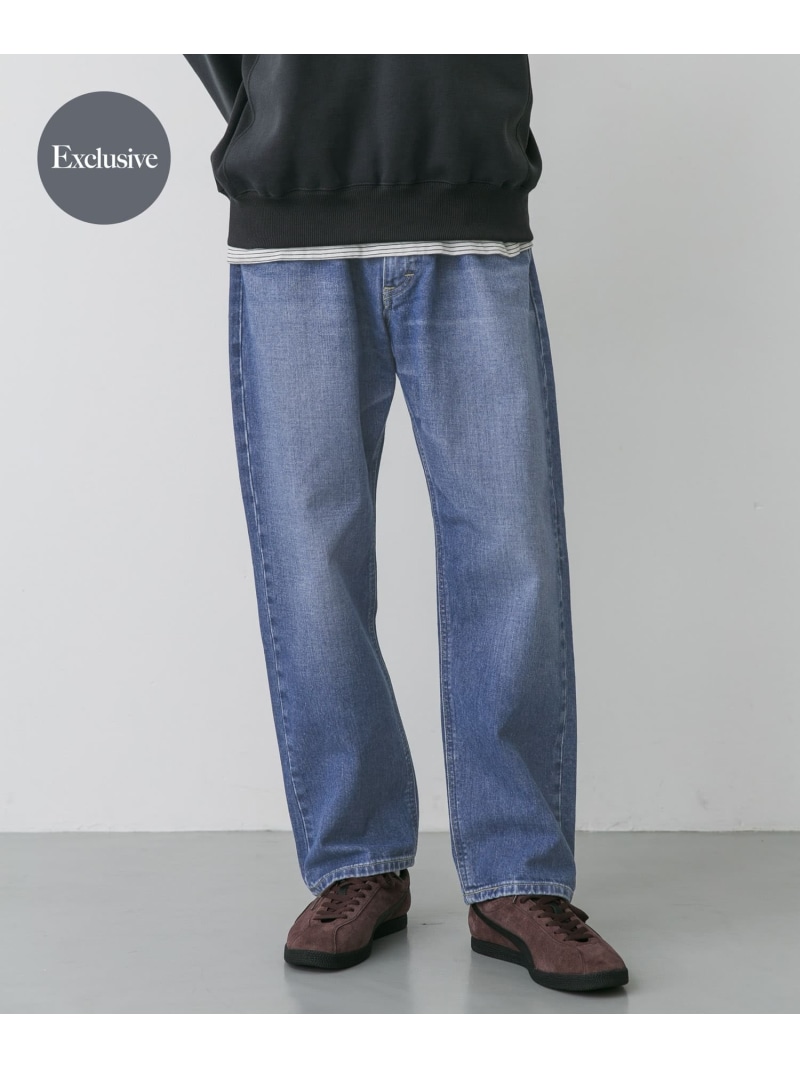 【SALE／30%OFF】『別注』Lee101×DOORS STRAIGTPANTS URBAN RESEARCH DOORS アーバンリサーチドアーズ ズボン下 デニム・ジーンズズボン下 青色【RBA_E】【貨物輸送無料】[ Fashion]