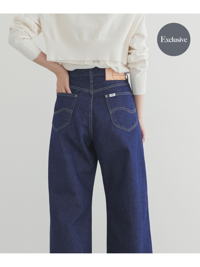 【SALE／28%OFF】『別注』Lee101×DOORS WIDE PANTS URBAN RESEARCH DOORS アーバンリサーチドアーズ パンツ ジーンズ・デニムパンツ ブルー【RBA_E】【送料無料】[ Fashion] 8,843円