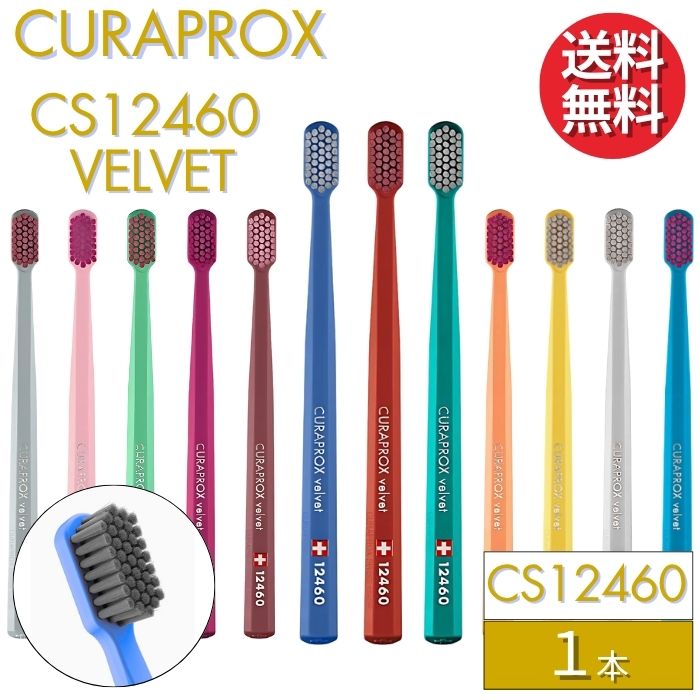 楽天市場】クラプロックス 歯ブラシ CS12460 ベルベット 【4本