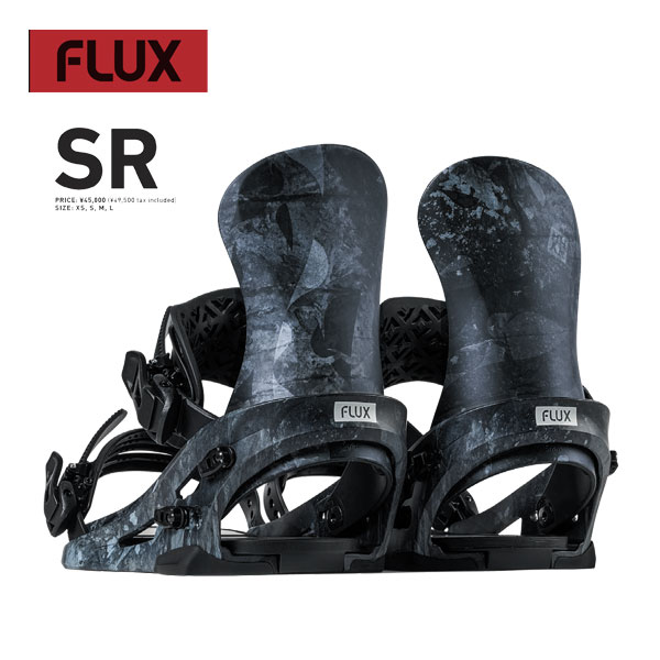 FLUX SR 24-25 ビンディング ブラック L 2025 FLUX フラックス XF エックスエフ BLACK 24-25 スノーボード