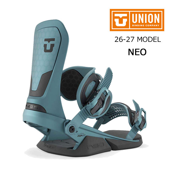 【UNION BINDING ユニオンビンディング】スノーボード NEO GREEN グリーン ネオ バインディング オールラウンド 人気 カーヴィング フリースタイル 軽量 26/27 NEW｜dope snowboard shop