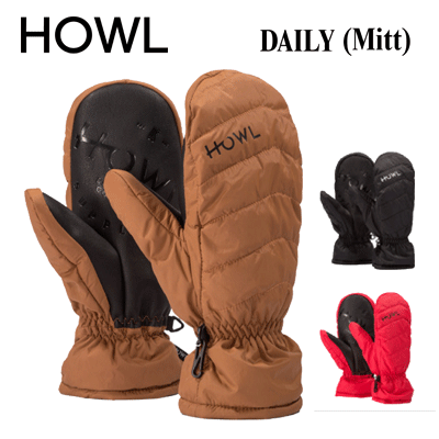 【HOWL ハウル】-ユニ一発やる スノーボード 地球儀 ミトン-DAILY MITT 大いさ:S M L XL (スノーボード スノボー デイリー ミトン地球儀 生あたたかい 一般受け )