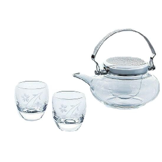 【セール】冷酒の器 おしゃれな 冷酒器 セット 地路利約360ml 東洋佐々木ガラス 杯100ml 日本酒 グラスコレクション 日本製 G604-M74 母の日 父の日