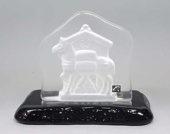 楽天市場】月夜野工房 にわとり 鶏 置物 かわいい ガラス製