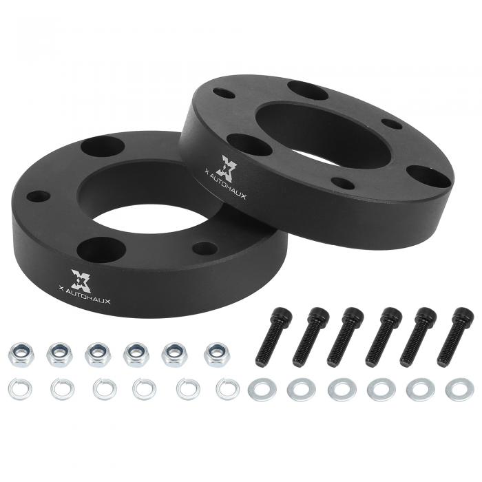 X AUTOHAUX フロントレベリングリフトキット 5cm サスペンションスプリングストラットスペーサー リフトスペーサー GMCに対応 Sierra 1500 4WD 2007-2017用