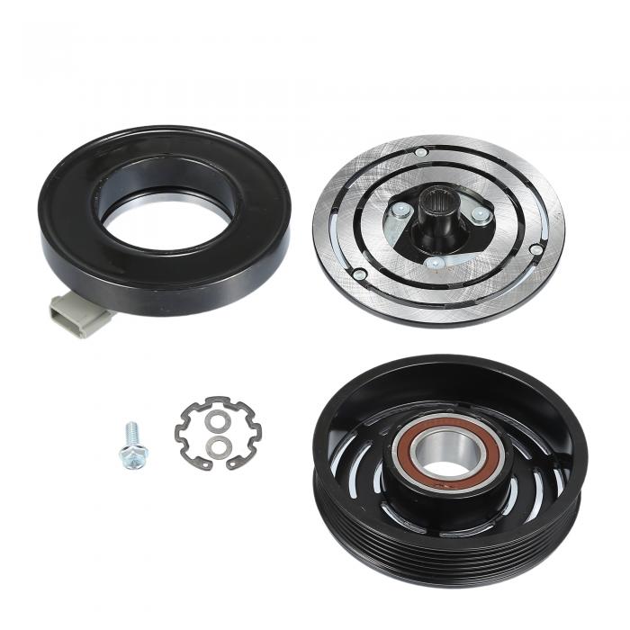 uxcell ACコンプレッサークラッチセットの交換 Fordに対応 F-150に対応 1997-2006 A/Cクラッチ修理アセンブリ