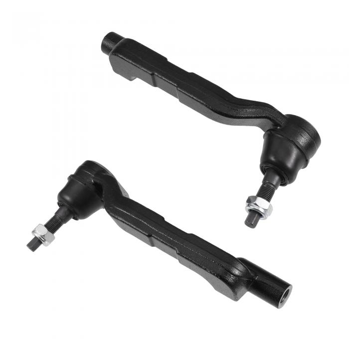 X AUTOHAUX Chryslerに対応300 2011-2022 AWD専用、Dodgeに対応チャ ージャー2011-2014 AWD専用の車両用フロントアウタータイロッドエンド2個セット