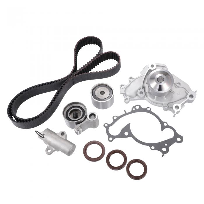 X AUTOHAUX 1セットのタイミングベルトとウォーターポンプNo.1356809080/135030A010 Toyotaに対応カムリ3.0L 2995cc V6 DOHC 2002-2006用
