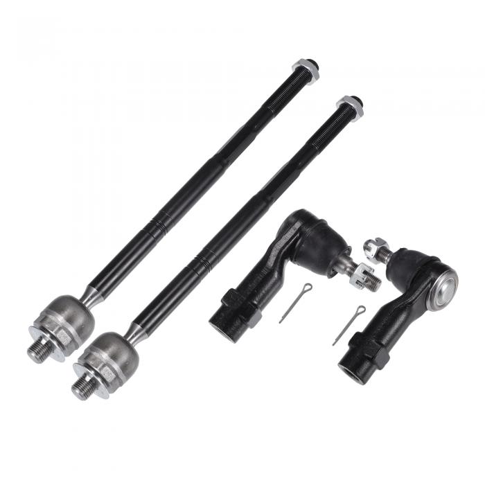 X AUTOHAUX フロントインナーアウタータイロッドエンドキット クライスラーに対応200 2015-2017用 ダッジに対応ダート 2013-2016用 ドラッ クリンク