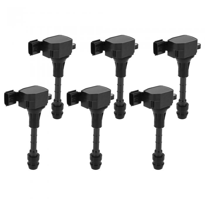 uxcell イグニッションコイル 6点火コイルセット 日産に対応350Zインフィニティに対応FX35 M35X V6 3.5L UF401 E421 対応|ドラゴンマーツ