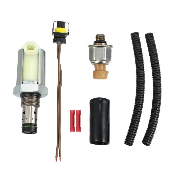 uxcell 燃料噴射圧力調整器 ICPセンサー Fordに対応 F250 F350 F450 F550 E350 E450 Super Dutyに対応 Fordに対応 Excursionに対応 5C3Z-9C968-CA 1846057C1 プラグ付きピグテールハーネス 6.0L 1個