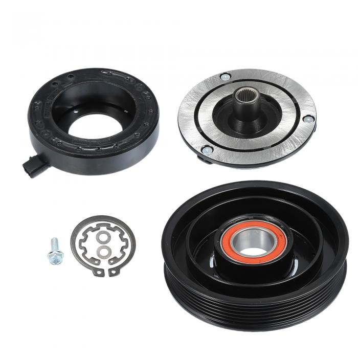 uxcell ACコンプレッサークラッチセット 交換 Hondaに対応 Accord 3.0Lに対応 2003-2007 A/Cクラッチ修理アセンブリ