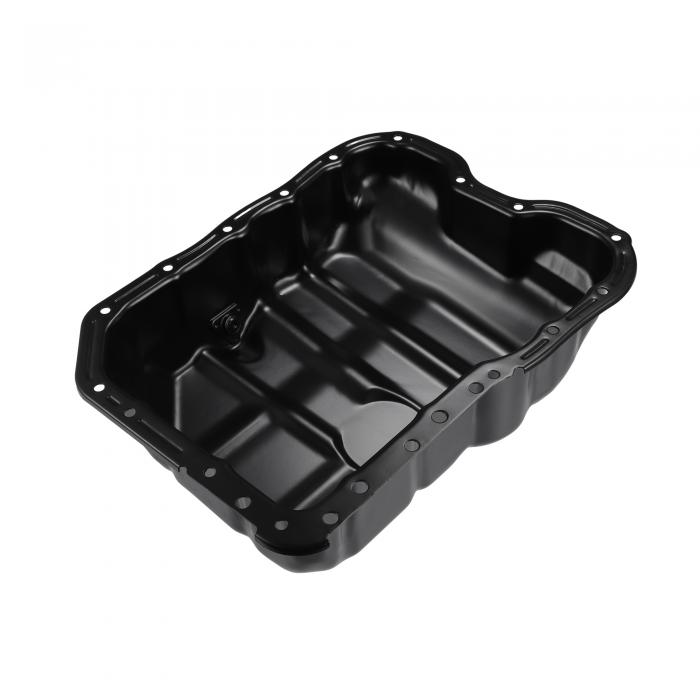 X AUTOHAUX 1個のオイルパン交換品 No.21510-25050 Kiaに対応 Optima 2013-2016に適合 アイアン黒