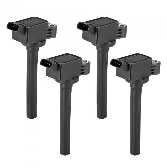 X AUTOHAUX 自動車用イグニッションコイル エンジンイグニッションコイル 置換 Toyotaに対応 90919-02271 4個