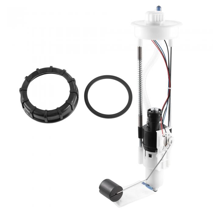 uxcell 電動燃料ポンプアセンブリ 2208613 2204945 Pol arisに対応 M1400 Gasに対応 2015-2016 プラスチック 金属 シルバートーン ホワイト ブラック 1セット