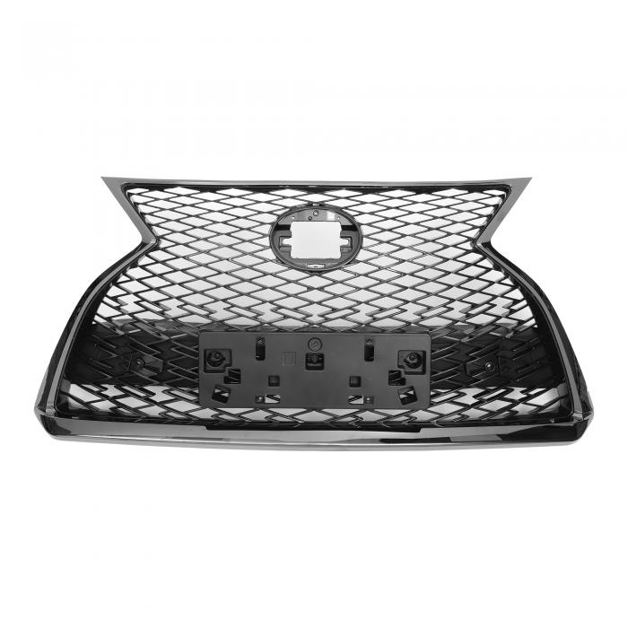 X AUTOHAUX レクサスに対応RX 350 F Sport 2020-2022用フロントフードバンパーグリル No531010E410 フロントバンパーキドニーグリルグリルスポーツスタイルクロムシルバートーンブラック