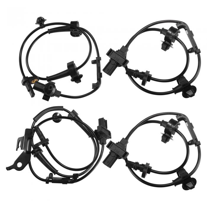 uxcell ABSセンサー 車輪速センサー フロント リア 左 右 番号57450TR3A02/57455TR3A02/57470TR0013/57475TR0013 ホンダに対応 Civicに対応 2012-2015 4個