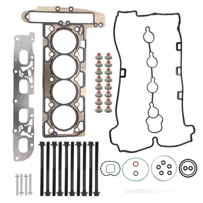 X AUTOHAUX シリンダーヘッドガスケットセット エンジンガスケットキット ヘッドボルト付き Buickに対応 Regal LaCrosseに対応 Che-vyに対応 Equinox GMCに対応 Terrain 2.4Lに対応