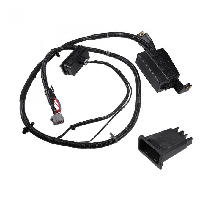 X AUTOHAUX 補助 アップフィッター スイッチ パネル キット Fo-rdに対応 F-250 F350 F-450 F-550 Super Duty 2005-2006 補助スイッチ パネ ルワイヤー ハーネス配線 1 セット|ドラゴンマーツ
