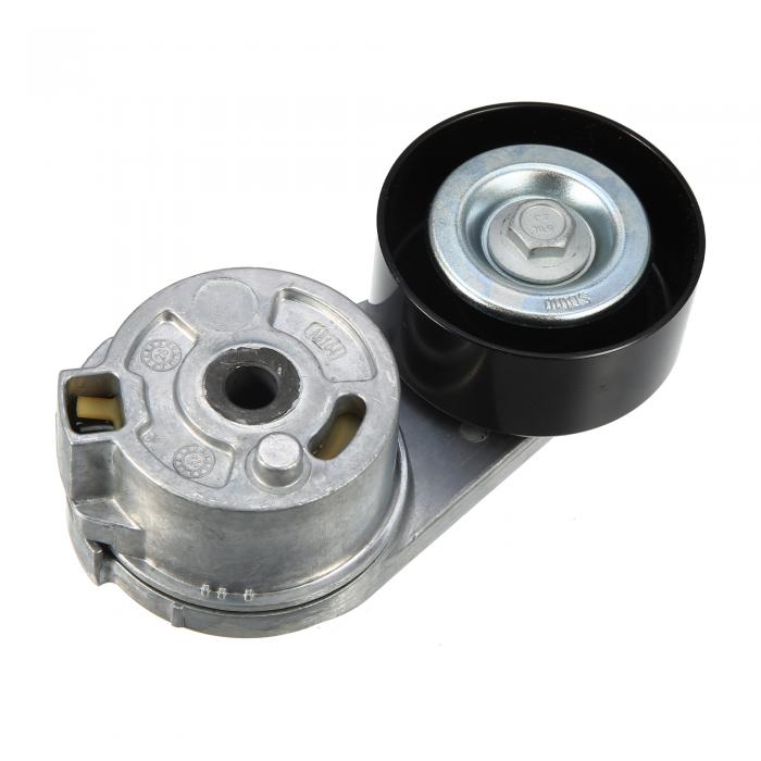 uxcell ドライブベルトテンショナーアッセンブリ Cadillacに対応 SRX 2004-2006 CTS 2004-2009 STS 2004-2011 38418 12577652に対応 メタル ブラック シルバートーン