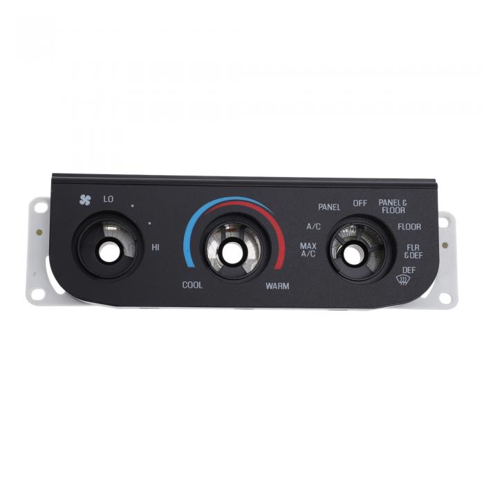 SWITCHRISE フォードF-150 1999-2004用A/CクライメートヒーターコントロールパネルプレートエアコンディショニングダッシュフェイスプレートOE番号：2L3Z-19980-BA/XL3Z-19980-AA/1L2Z-19986-AA