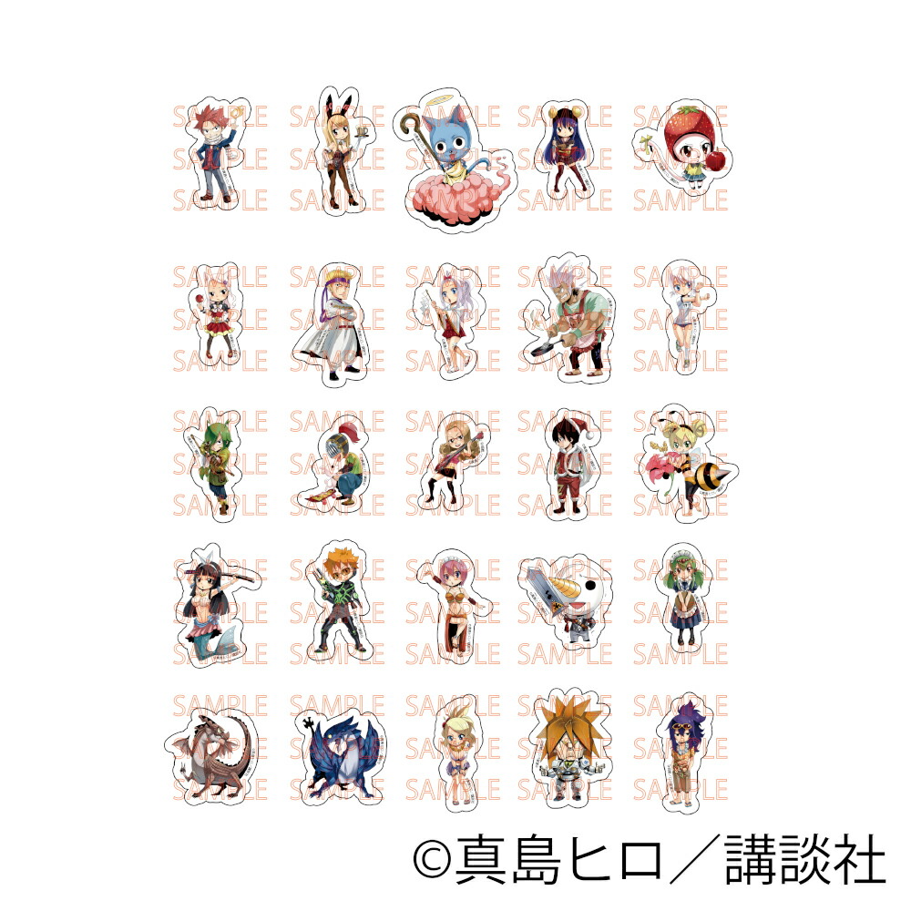 【予約 09/09 発送予定】 FAIRY TAIL アクリルクリップ vol.1 ※ブラインド販売 グッズ画像