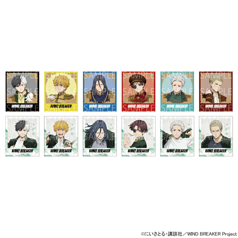 【値下げ11111→6666】梅宮一 ツリービレッジ 缶バッジ TVアニメ『WIND BREAKER』 梅宮一 場面写缶バッジ2個セット