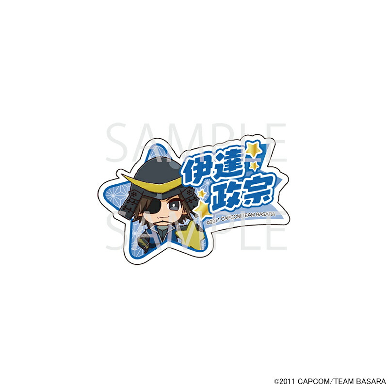 【 07/20 発送予定】 TVアニメ『戦国BASARA』〜星空Party〜 流星ネームバッジ[伊達政宗] グッズ画像