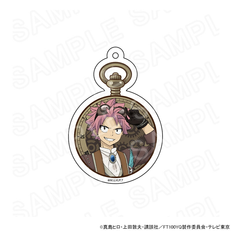 【 09/09 発送予定】 TVアニメ「FAIRY TAIL 100年クエスト」 描き下ろし アクリルキーホルダー ナツ・ドラグニル グッズ画像