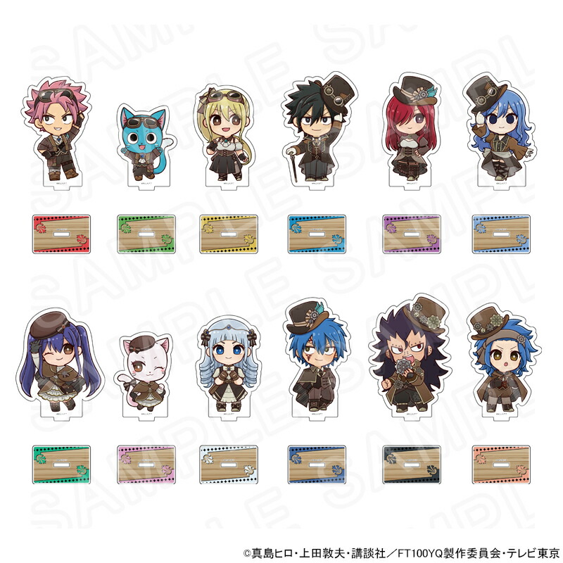 【 09/09 発送予定】 TVアニメ「FAIRY TAIL 100年クエスト」 ミニキャラ アクリルスタンド ※ブラインド販売 グッズ画像