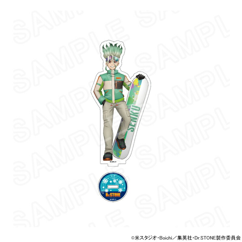【 07/25 発送予定】 TVアニメ『Dr.STONE』 描き下ろしアクリルスタンド(石神千空)画像