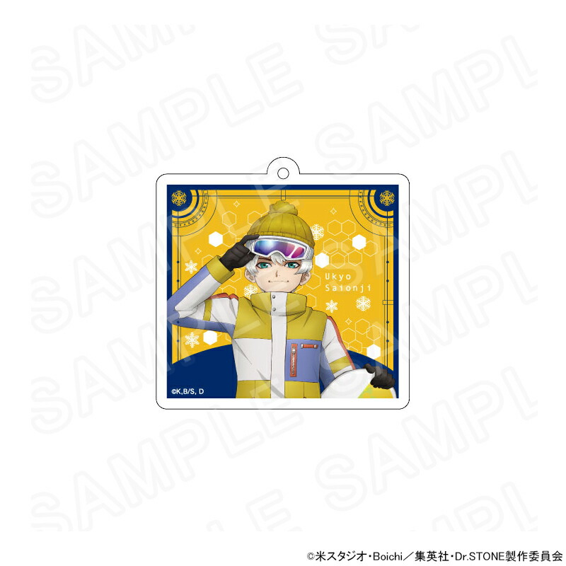 【 04/10 発送予定】 TVアニメ『Dr.STONE』 描き下ろしキーホルダー(西園寺羽京)画像