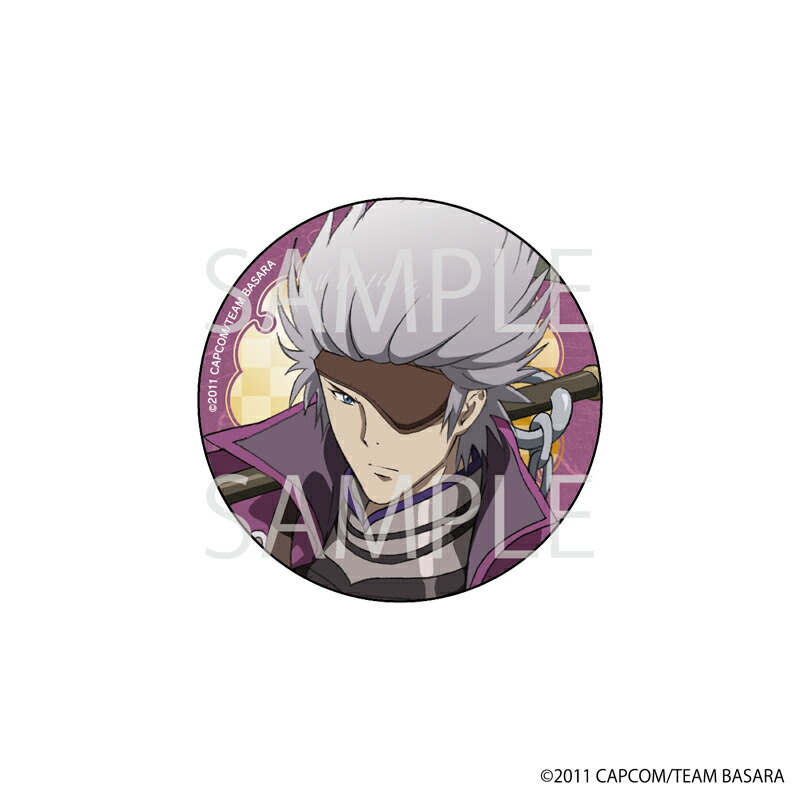 【 07/25 発送予定】 アニメ『戦国BASARA』コラボカフェ 缶バッジ[長曾我部元親] グッズ画像