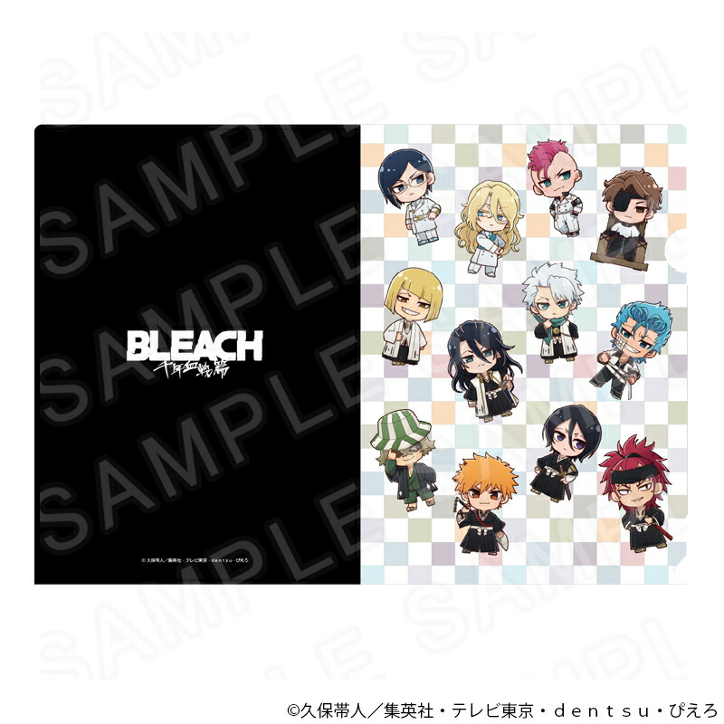 【 02/19 発送予定】 TVアニメ『BLEACH 千年血戦篇』POPUPSHOP クリアファイル グッズ画像