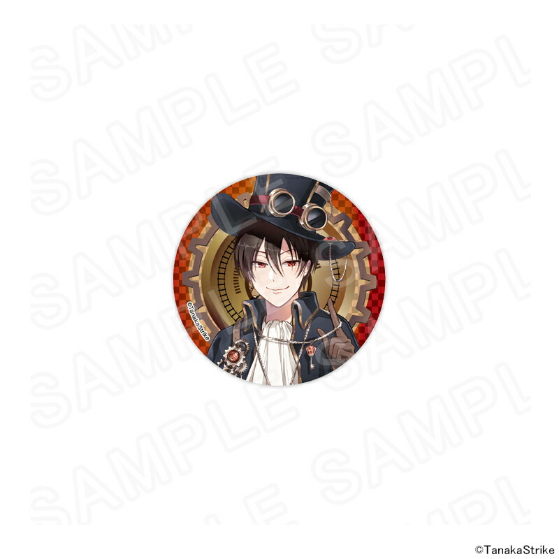 【 02/18 発送予定】 『SERVAMP-サーヴァンプ-』描き下ろし缶バッジ　椿 グッズ画像