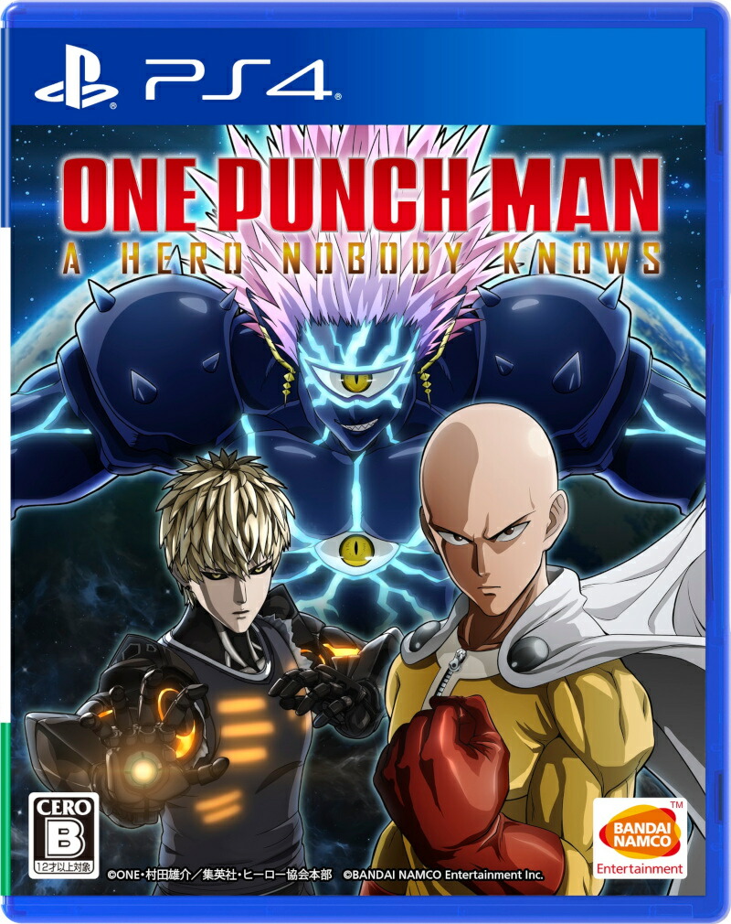 ONE PUNCH MAN A HERO NOBODY KNOWS(ワンパンマン ヒーロー ノーバディ ノウズ) PS4 ソフト PLJS-36117 中古 ゲーム