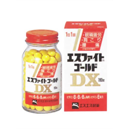 9545円 高価値 エスファイトゴールドDX 180錠 ×3個セット