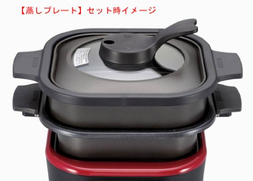 【新品】 タイガー マイコンテーブルクッカー レッド CQC-G070-R oyj0otl