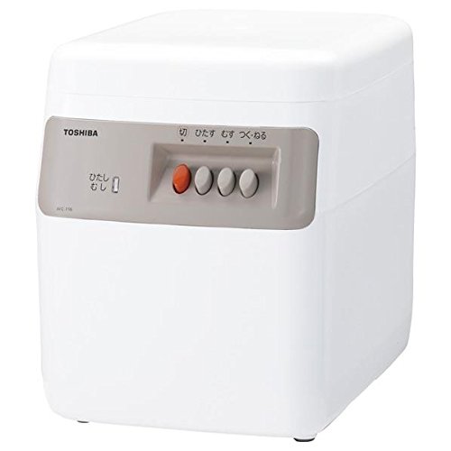 【新品】 東芝 もちつき機　2合～1升用　グランホワイトTOSHIBA　一気ひたしの快速もちっ子 AFC-116-W lok26k6