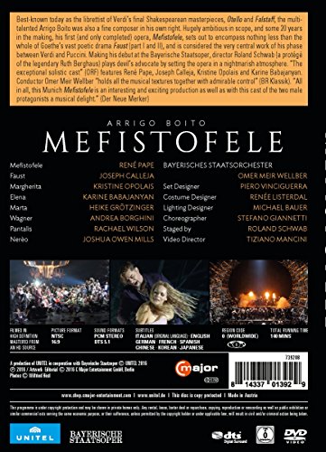 【新品】 Arrigo Boito: Mefistofele [DVD] [Import] lok26k6｜ドリエムコーポレーション