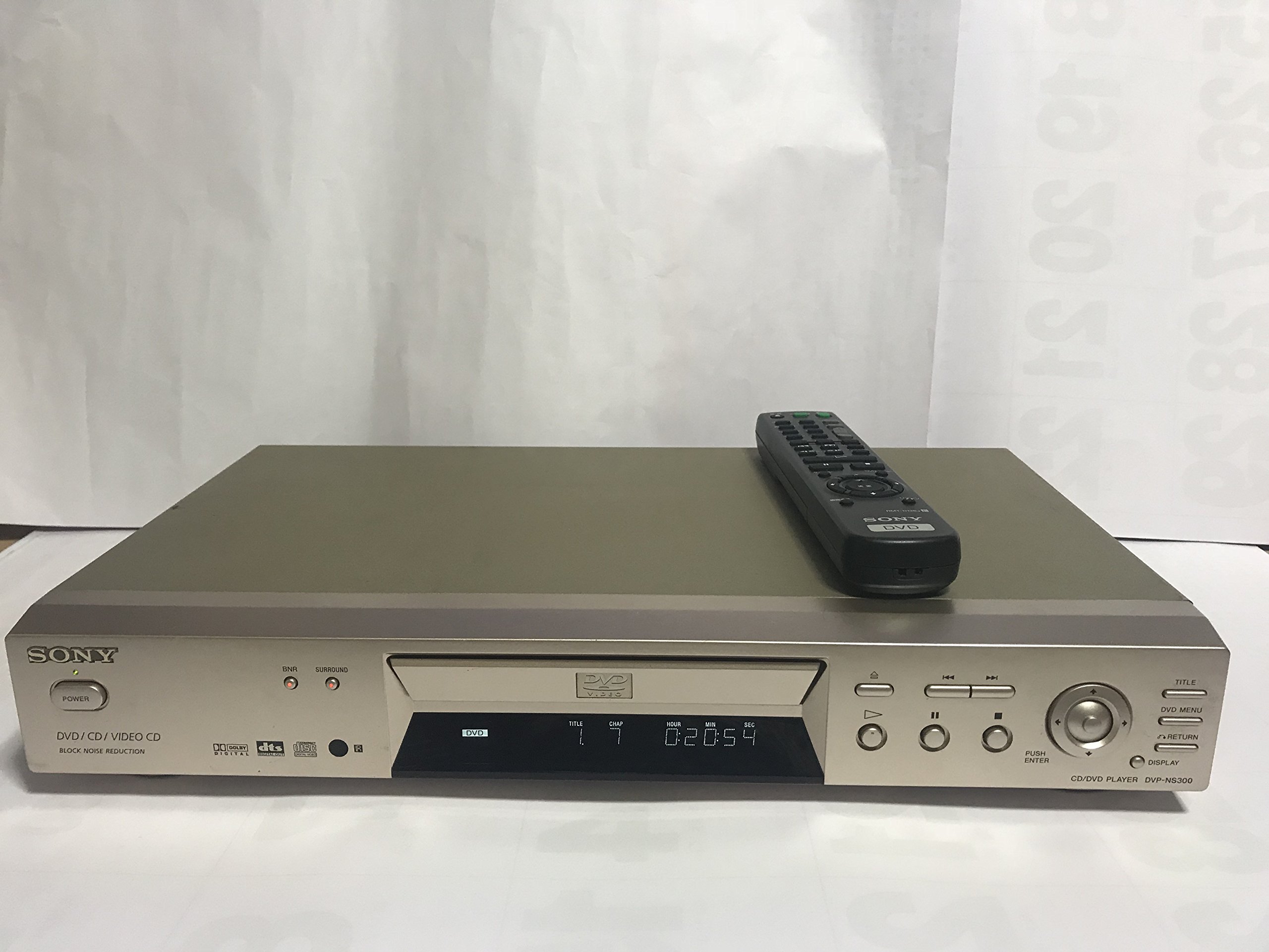【中古】【人並み外れたに好いたらしい】SONY DVP-NS300 ヴィデオディスク‐PLAYER (しろがね色)