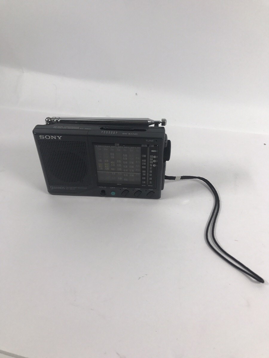 【中古】【非常に良い】SONY ICF-SW22 FMラジオ (ブラック)